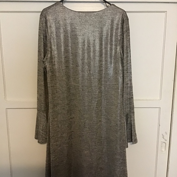 Connected Apparel Women's Metallic Dress - Picture 2 of 3